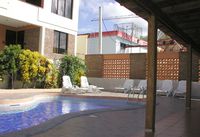 Pool and deck of the Hotel GARANT INTERNATIONAL - Boca Chica - Dominican Republic